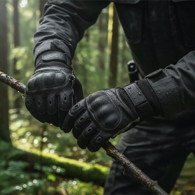 Gants anti coupures vue de proche