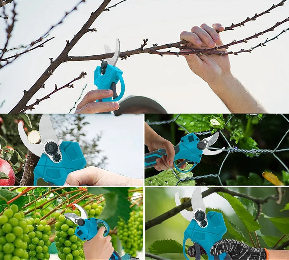 secateur electrique different usage