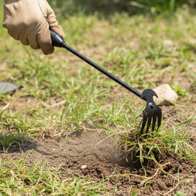 binette houe jardin denteler manche court denteler arrache gazon
