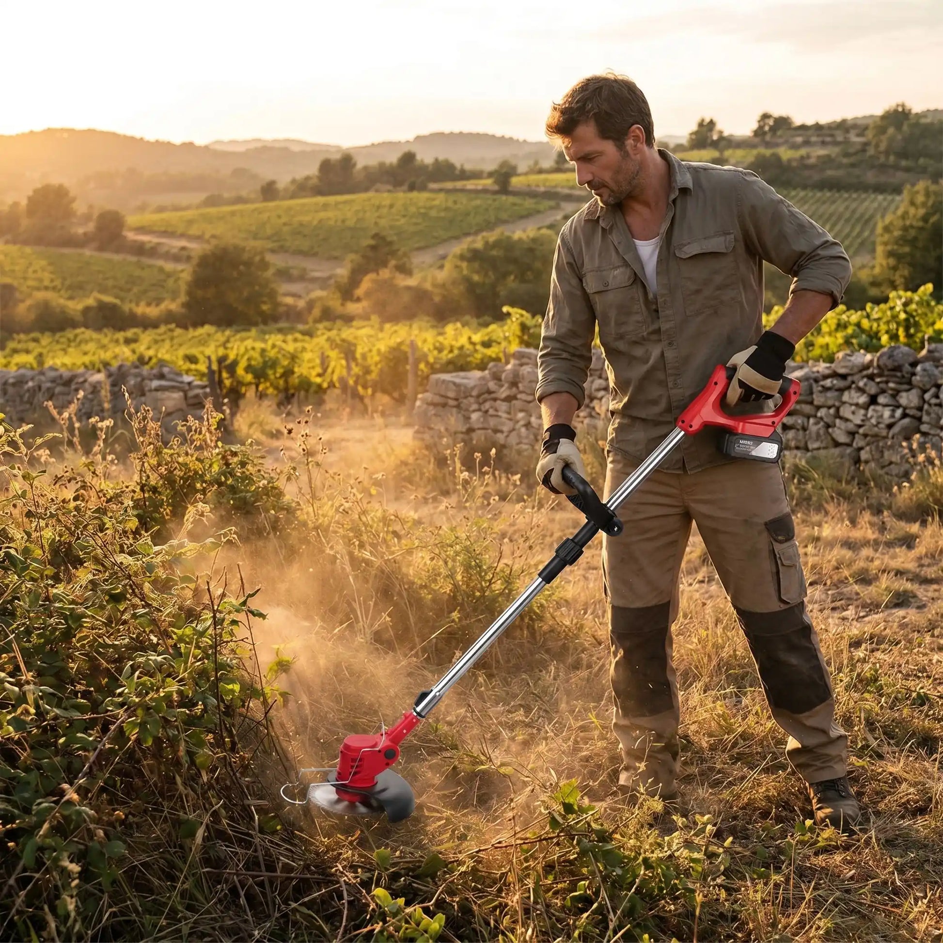 coupe bordure thermique utilise pour la brousaille