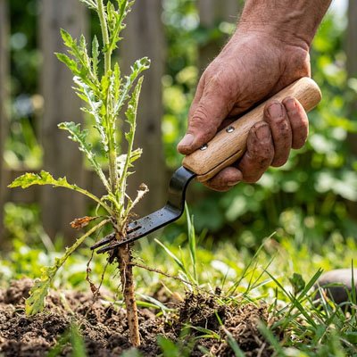 désherbeur écologique grosse herbe