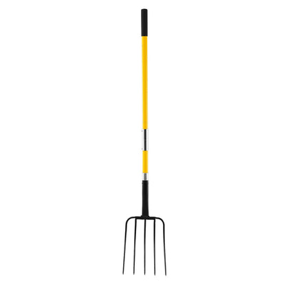 fourche bêche acier manche fibre de verre