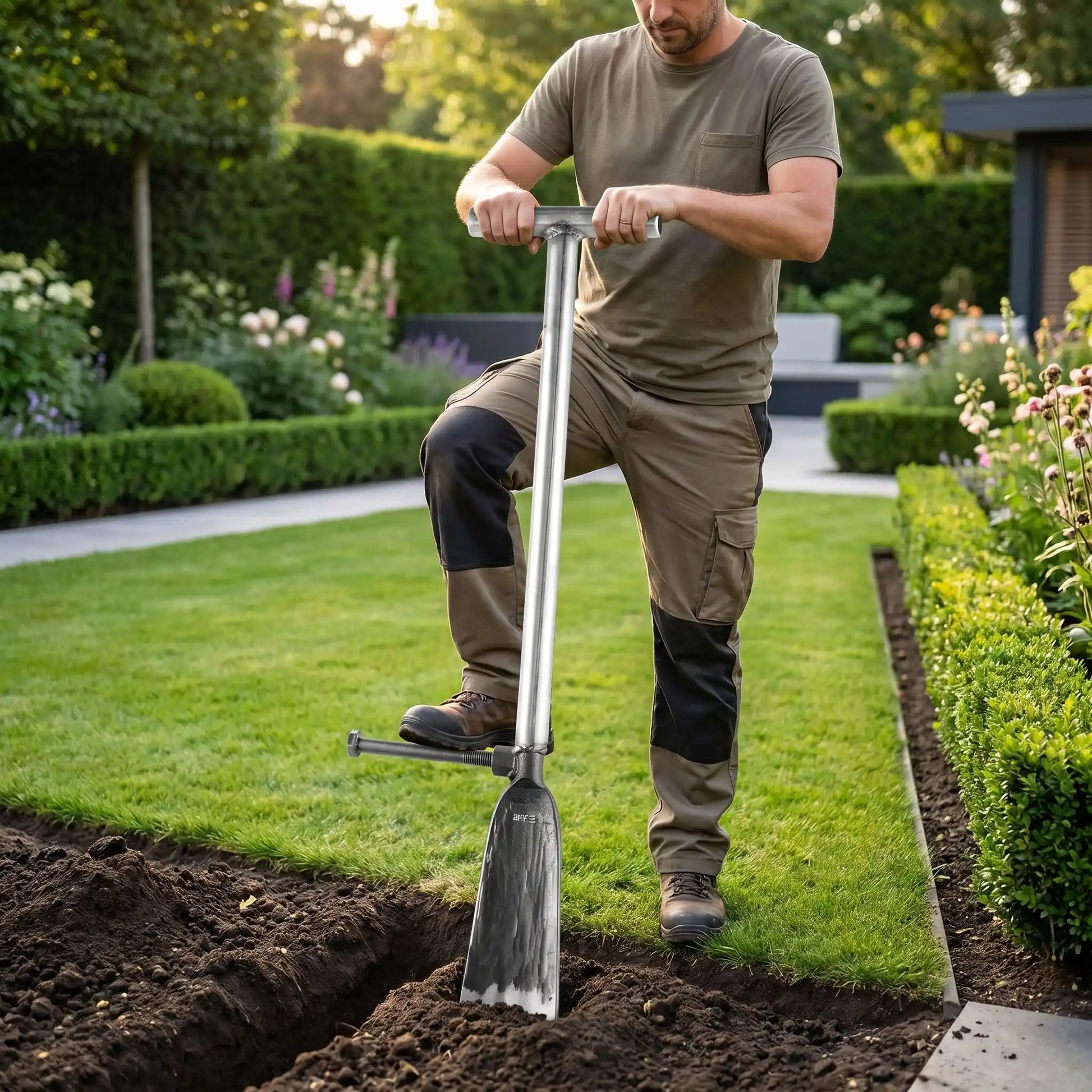 grande jardinage bêche