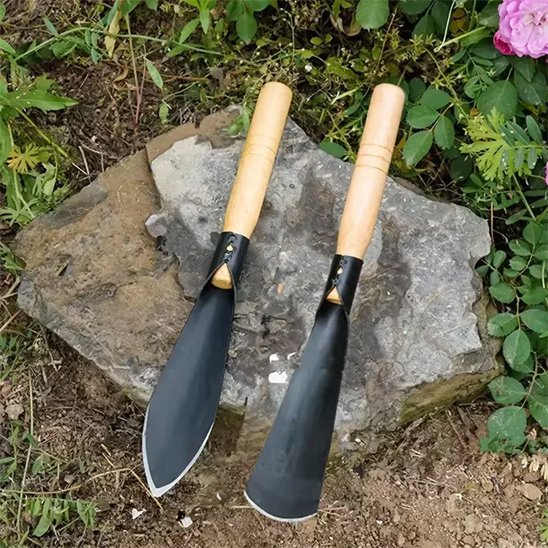pelle de jardin déposé