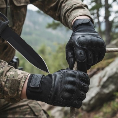 personne qui utilisent objet coupant avec Gants anti coupures
