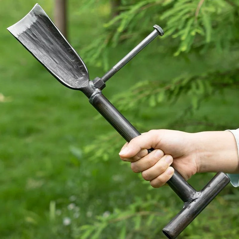 petite jardinage bêche tenu main