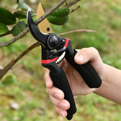 Sécateur coupant petite branche d'arbre