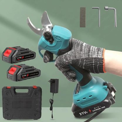 secateur electrique avec accessoire