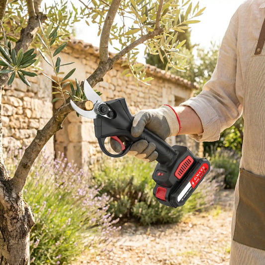 sécateur electrique coupant branche