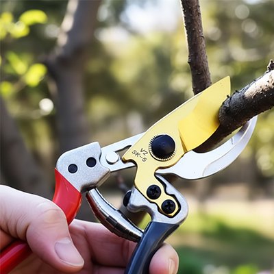 Secateur vue de proche