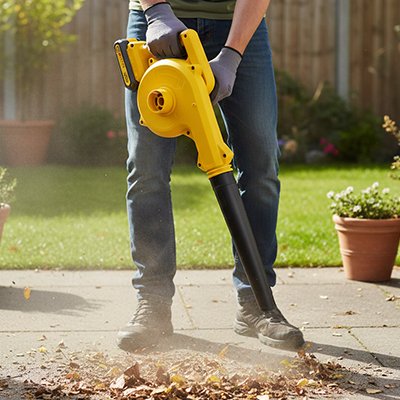 Souffleur de feuilles utilisé pour la poussière et feuilles